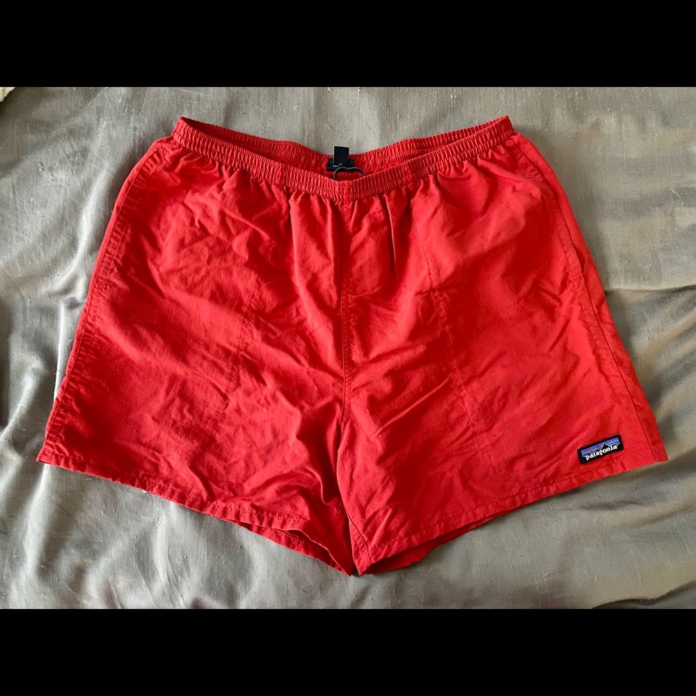 Patagonia Baggies 5” Fire Red Size Large